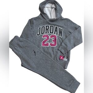 Jordan Tracksuit Hoodie and sweats youth size 7